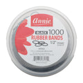 ANNIE 1000PC RUBBER BANDS BLACK (6PC)