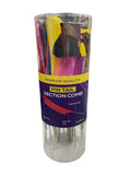 ANNIE PIN TAIL SECTION COMB ASSORT COLOR (36PC)